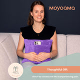 MOYOAMA Hysterectomy Pillow with Cooling Packs Included - Hysterectomy Recovery Products to Protect Vulnerable Areas - C Section Recovery Seatbelt Pillow to Relieve Pressure - Hysterectomy Gifts