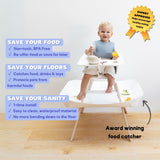 CATCHY - Food Catcher - Compatible with Stokke Clikk High Chair - Highchair Sold Separately - Baby & Toddler Food & Mess Catcher - Under High Chair Accessory - Baby Feeding Essentials