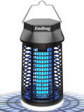 Endbug Bug Zapper with LED Light, Waterproof Bug Zapper Outdoor Indoor, Mosquito Zapper Outdoor Electric Fly Zapper, Mosquito Killer Fly Trap for Outside Patio Garden Backyard Home, Plug in