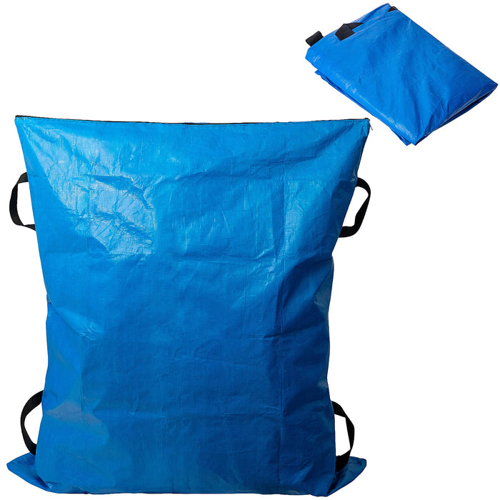 Adnee Pool Cover Storage Bag with 4 Carry Handles,48x57 Inch Waterproof Pool Safety Cover Stowaway Bag, Pool Cover Packing Bags for Pool Covers Organizing