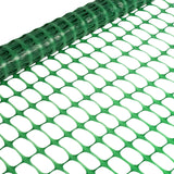 BOEN 2' x 25' Green Temporary Fencing, Mesh Snow Fence, Plastic, Safety Garden Netting, Above Ground Barrier, for Deer, Kids, Swimming Pool, Silt, Lawn, Rabbits, Poultry, Dogs