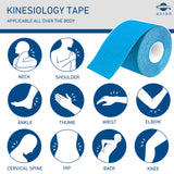 Kinesiology Tapes 6-Roll Mixed Set | Waterproof • Skin-Friendly • Elastic • Self-Adhesive Fitness Bandage | Physio Tape Ideal for Sports & Everyday Use - axion