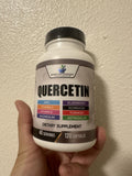 American Standard Supplements Quercetin 1000mg Per Serving with Zinc, Vitamin C, Vitamin D3, Magnesium, Elderberry, Echinacea, Turmeric, Astragalus - Gluten Free, Non-GMO, 120 Capsules, 40 Servings