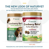 NaturVet – Cranberry Relief Plus Echinacea – Helps Support a Healthy Urinary Tract & Immune System – 120 Soft Chews