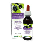 Naturalma Eleuthero or siberian ginseng (Eleutherococcus senticosus) root Alcohol-free Tincture - 4 fl oz Liquid extract in drops - Herbal supplement - Vegan