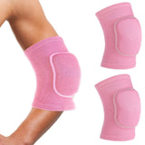 COMNICO Arm Brace Pads Elbow Protector Strap Breathable Anti-Collision Sponge Tendonitis Fitness Volleyball Basketball Tennis Golfers Knee Support Band for Kids Men Women Elderly