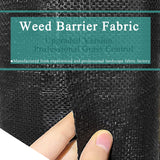 WFLNHB Weed Barrier Landscape Fabric 3FTx200FT Heavy Duty Barrier Fabric Ground Cover Block