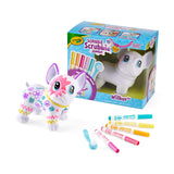 Crayola Scribble Scrubbie Jumbo Pet - Wilbur (6in), Customizable Dog Toy for Kids, Arts & Crafts, Stocking Stuffer, 3+