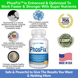 PhosFix 120 Pills Phosphorus Binder with Chitosan for Supporting Normal Phosphorus Levels and Kidney Health. Renal Supplement Optimal Health