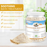 Dirty Treasures Organic Colloidal Oatmeal | Oatmeal Bath | Oatmeal for Skin | Soap Making -2lbs (32OZ)