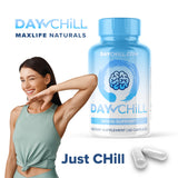DHH-B - Day Chill Pill for Calming Mood Support, Powerful 10mg dosing Dihydrohonokiol-B DHHB - Positive Chill Pill for Women and Men. 60 Capsules.