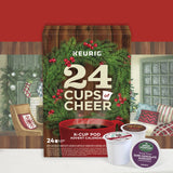 Keurig Advent Calendar Variety Pack, Single Serve K-Cup Pods, 24 Count