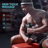 mloertoy Massage Gun Massage Gun Deep Tissue,Muscle Massage Gun for Pain Relief 14 Massage Heads & 30 Speeds