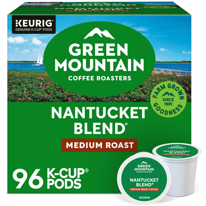 Green Mountain Nantucket Blend Coffee, K-Cup Pods, 96 Count