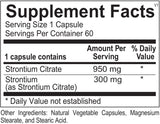 Ortho Molecular Product Strontium - 60 Capsules