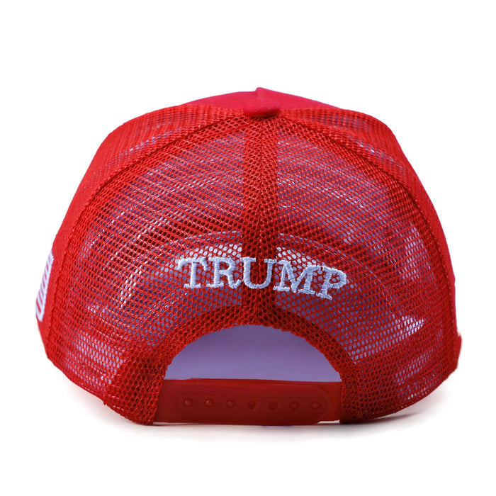 Puoyis Trump 45-47 MAGA Hat Trump 2024 Hat Make America Great Again Hat Embroidered Adjustable Baseball Cap