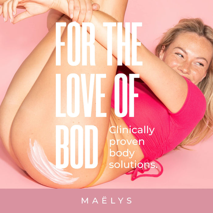 MAËLYS Cosmetics B-TIGHT Leave-On Butt Mask - Cellulite Cream Visibly Firms Skin - Helps Reduce Appearance of Cellulite