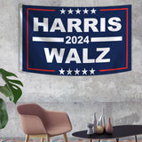 Kamala Harris Waltz 2024 Flag 3X5Ft Kamala Harris Waltz for the People Flag Kamala Harris 2024 President Flags for Garden Yard Decor