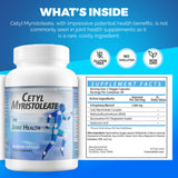 CoreCeutimin Cetyl Myristoleate - Omega 5 Fatty Acid - Ultra Support for Relief from Joint Discomfort and Stiffness - Also Includes Glucosamine, MSM & Hyaluronic Acid - 80 Capsules