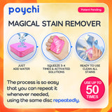 Magical Fiber Stain Remover - Use as Spot Remover- No Dry Cleaning Food, Grease, Coffee Off Laundry, Tea, Fabric, Pet Stains, Stain Remover for Clothes, Carpets, Sofas, Mattress & Upholstery (3 Pack)