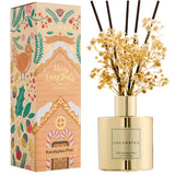 COCORRÍNA Reed Diffuser - Eucalyptus Pine 6.7 Fl.oz Diffuser with 8 Sticks Home Fragrance Christmas Reed Diffuser for Bathroom Shelf Decor Home Decor