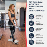 IdealKnee One Pad - Advanced Knee Extension & Pain Relief Device - Endorsed by PTs & Surgeons - Ideal for ACL, MCL Recovery, Athletes, Therapy & Rehab