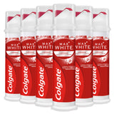 Colgate Max White Luminous Whitening Mint Toothpaste Pump 6 x 100ml Pack