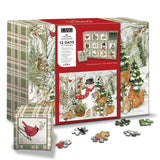 LANG Woodland Snowman Advent Calendar - Puzzle (2237003)