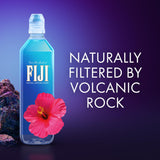 FIJI Natural Artesian Bottled Water 700mL / 23.7 Fl Ounce (Pack of 12) - Sports Cap - 100% Natural Electrolytes