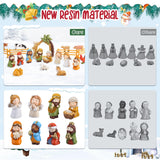 Advent Calendar 2024, 24 Days of Christmas Nativity Scene Set, Fun Toys For Boys, Girls, Kids And Toddlers, Christmas Party Gifts