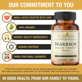 Warrior - Organic Immune System Support - Made with Nature's 8 Most Potent Immunity Defense Herbs