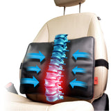 AJUVIA Back Vitalizer - Car Lumbar Support for Driving Seat - Car Pillow for Driving Seat - Lumbar Support for Office Chair Back Support Lumbar Cushion - Back Support for Car Seat Driver