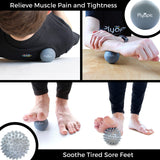 Plyopic Massage Ball Set - for Deep Tissue Muscle Recovery, Myofascial Release, Trigger Point Therapy, Mobility, Plantar Fasciitis Relief - Eliminate Muscle Pain and Tension in Your Back Neck Foot