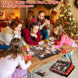 Jigsaw Puzzle Advent Calendar 2024,24 Box Christmas Puzzle for Adult Kids-Winter Town,1008 Piece,19.7 inches x 27.6 inch,Christmas Countdown Calendar Family Puzzle Game