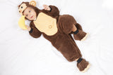 Spooktacular Creations Halloween Toddler Monkey Costume Set with Toy Banana for Infant, Kids, Baby Halloween Dress Up, Safari Themed Parties (3T (3-4 yrs))