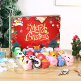 AOLIGE Slow Rising Squishy Easter Gifts for Kids Party Favors Squishies Toys Bulk 24pcs Christmas Advent Calendar 24 Day Christmas Countdown for Boys or Girls