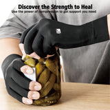 INZILOTEX Arthritis Compression Gloves, Super Soft and Seamless Arthritis Gloves for Carpal Tunnel Pain Relief Gloves