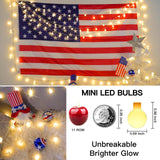 suddus String Lights Indoor Bedroom, 100 Led Globe Fairy Lights Plug in with Remote Timer Connectable, Twinkle Lights for Outdoor, Dorm, Classroom, Patio, Backyard, Living Room, Christmas, Warm White