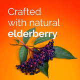 Emergen-C Elderberry Gummies, Elderberry Immune Support Natural Flavors with High Potency Vitamin C, 36 Count