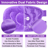 AiricePac Ice Pack for Knee Pain Relief, Reusable Gel Ice Wrap for Injuries, Swelling, Knee Replacement Surgery, Cold Compress Therapy for Arthritis, Meniscus Tear and ACL, Purple