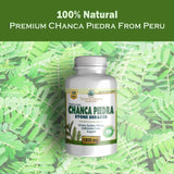Chanca Piedra Stone Breaker | Made in USA with Premium Chanca Piedra from Peru | 1800 mg | Stone Dissolver Crusher, Kidney & Gallbladder Support | Liver Support, Flush,120 Vegetarian Soft Capsules