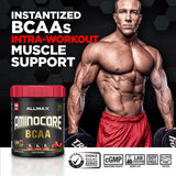 ALLMAX Nutrition AMINOCORE BCAA Powder, 8.18 Grams of Amino Acids, Intra and Post Workout Recovery Drink, Gluten Free, Fruit Punch, 315 g