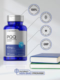 Horbäach PQQ Supplement 40 mg | 120 Capsules | Maximum Strength | Non-GMO and Gluten Free Supplement | Pyrroloquinoline Quinone Disodium Salt