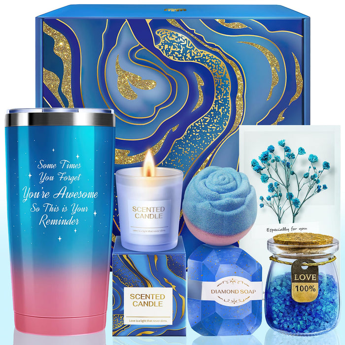 TRSILLE Birthday Gifts for Women, Unique Gifts for Mom, Mom Gifts, Mothers Day, Christmas Gifts for Her, Wife, Sister, Bestie, Coworker,Girlfriend, Unique Birthday Gifts Basket