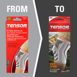 Tensor Knee Brace with Side Stabilizers, M