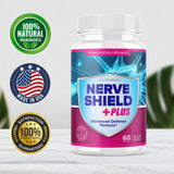 Nerve Shield Plus Pills Original Supplement Advanced Nerve Formula (60 Capsules)