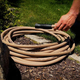 FLEXZILLA Colors Garden Hose with SwivelGrip, 5/8 in. x 50 ft., Drinking Water Safe, Brown Mulch - HFZC550BRS