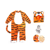 Spooktacular Creations Halloween Baby Tiger Costume Set for Kids,Toddler Deluxe Halloween Dress Up Party, Animal and Cartoon Characters Theme Party (3T)