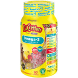 Lil Critters Omega-3 DHA, Lemonade,Chewable, 60 Count, Pack of 2