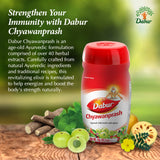 Dabur Chyawanprash (Chyavanprash) - Traditional Inspired by Ayurveda with Natural Ayurvedic Ingredients - Revitalize, Energize, and Strengthen Your Body Naturally - Not for Children Under 6 Years- 1kg